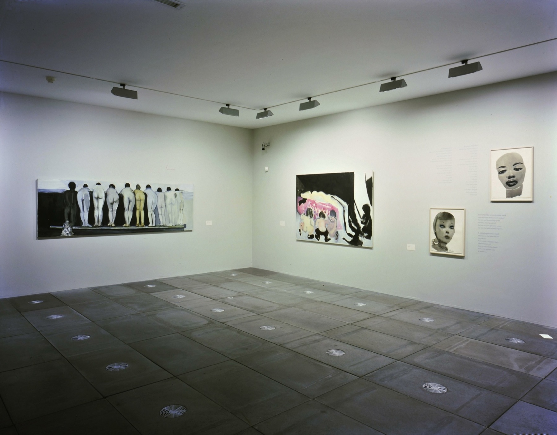 Centraal Museum, Marlene Dumas: Schilderijen en tekeningen uit de collectie, 2003
